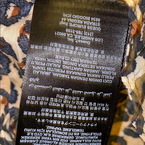 Guess Leopard print tank top S - Picture 5 of 10